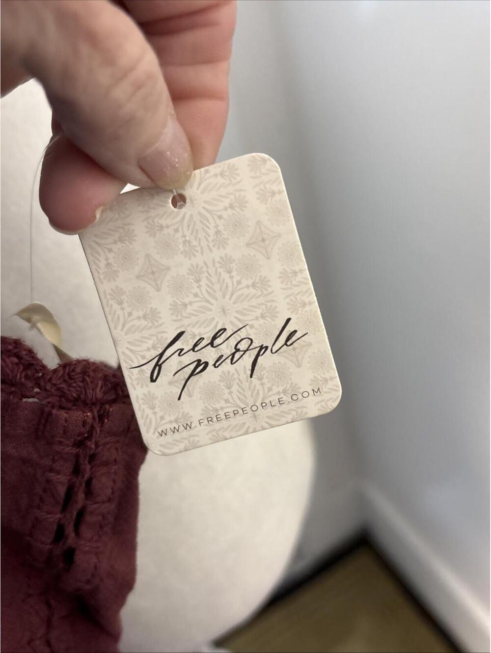 Freya Crochet One Piece Free People sold out Revolve New with tags Medium Brown - Picture 12 of 13